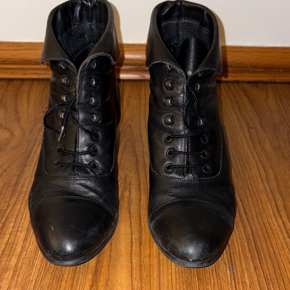 Canyon River Blues Black Lace-Up Women's Boots